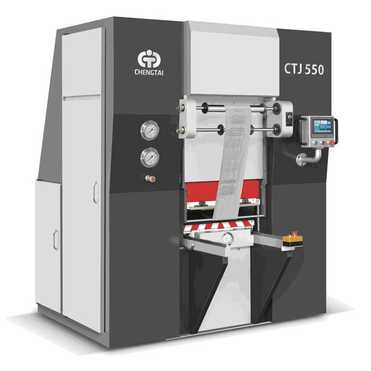 CTJ-550/750 Foil stamping embossing machine